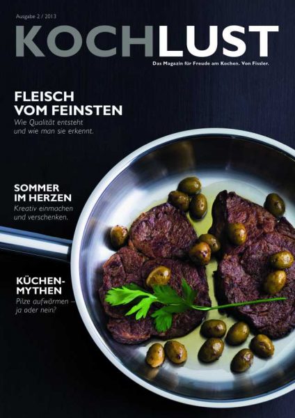 Fissler-Magazin "Kochlust" Ausgabe 6, Herbst 2013